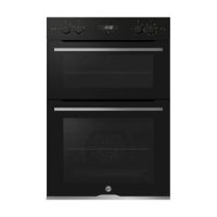 HOOVER 33703751 COLLECTION 5 90CM M/F DOUBLE OVEN BLACK