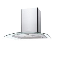 CANDY 36901655 60CM CURVED GLASS HOOD ST/STEEL