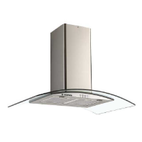 HOOVER 36901821 H300 90CM CURVED GLASS HOOD ST/STEEL
