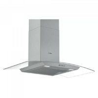 BOSCH 90CM CURVED GLASS HOOD BRUSHED STEEL - DWA94BC50B